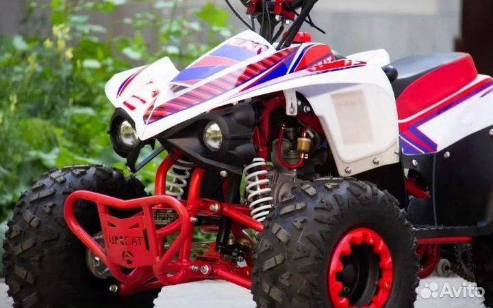 Квадроцикл Upbeat Sport 110 cc красно-белый