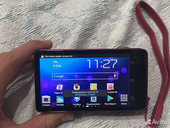 Компактный фотоаппарат samsung galaxy ek-gc100