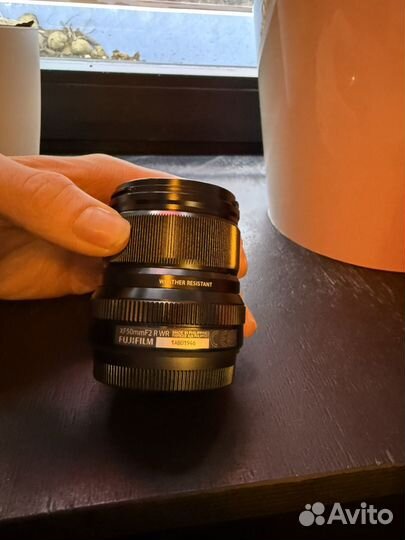 Объектив Fujinon xf 50mm F/2 R WR 46