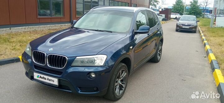 BMW X3 2.0 AT, 2012, 223 000 км