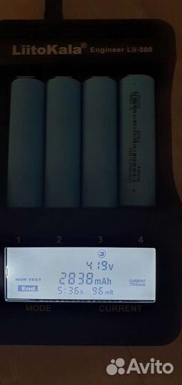 Аккумулятор 18650