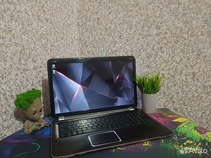 Большой мощный HP 4 ядра 2 видеокарты