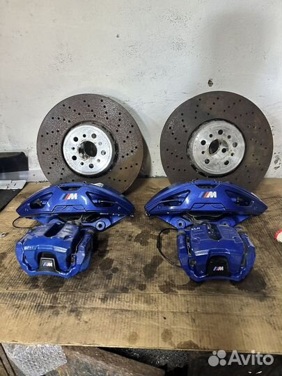 Тормоза bmw Х3М перед 395 зад 370