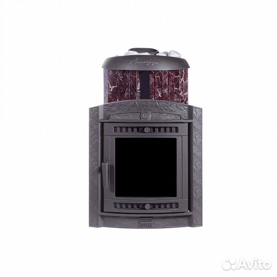 Печь Для Бани Атмосфера L+ ламели «Россо Леванто»
