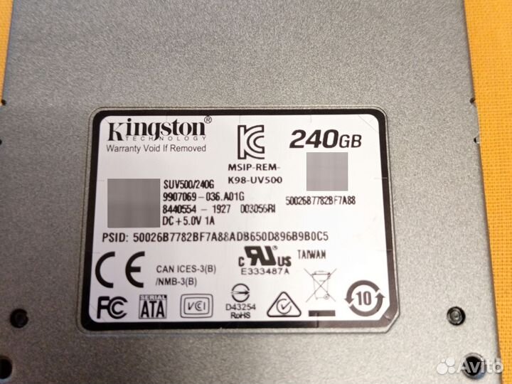 SSD Kingston 240GB