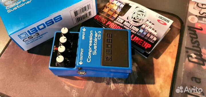 Гитарная педаль Вoss CS-3 Compression Sustainer