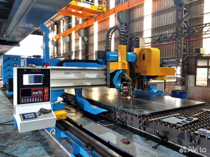 Машина плазменной резки с возможностью сверления