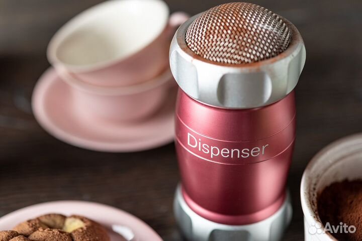 Сито для просеивания муки Marcato Dispenser Rosa