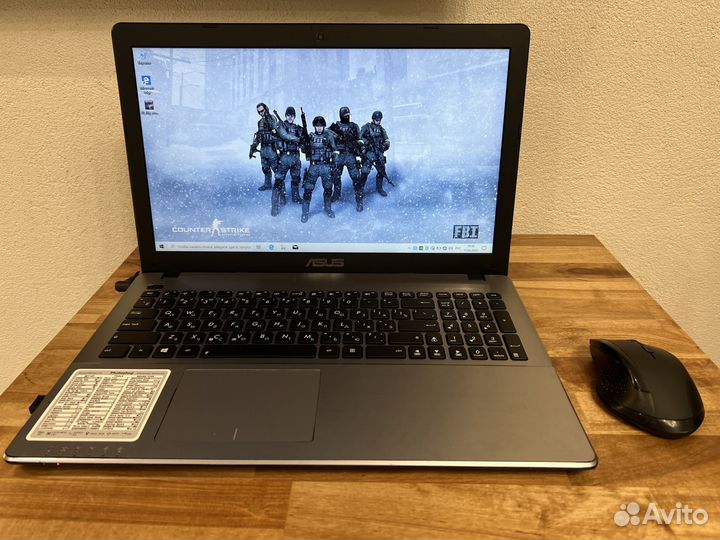 Игровой Asus 6Gb SSD 256Gb+HDD GeForce GT 720M 2Gb