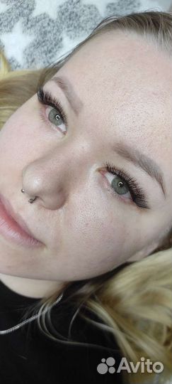 Наращивание ресниц на дому