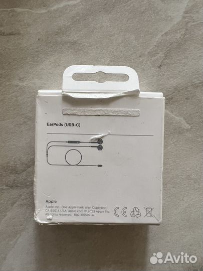 Наушники Apple EarPods