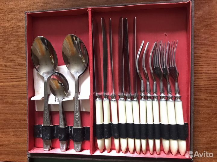 Столовый набор ложки и вилки СССР