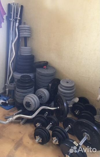 Гантели разборные Штанга