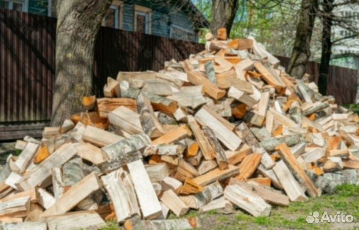 Дрова березовые колотые