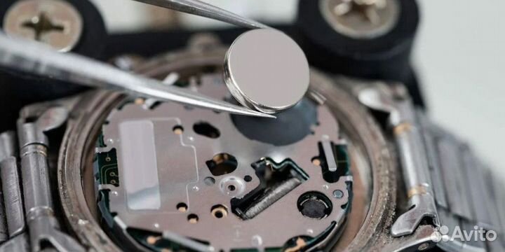 Замена батарейки в часах (бесплатно)