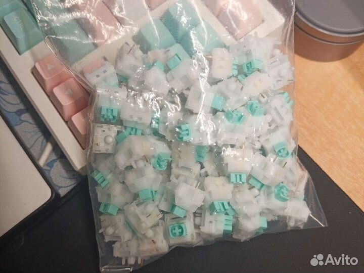 Fl esports 82 свитч MX ice mint переключатели клав