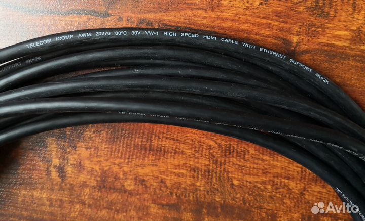 Кабель hdmi Telecom 10m