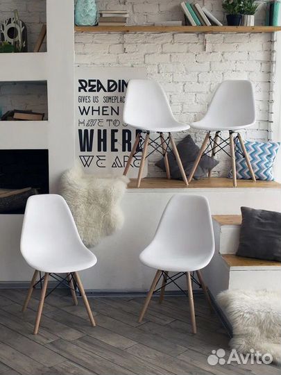 Стулья кухонные eames