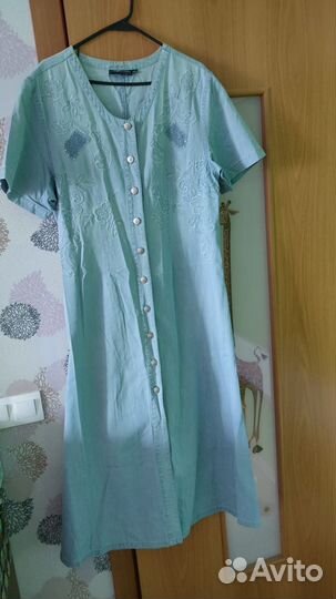 Платье джинсовое