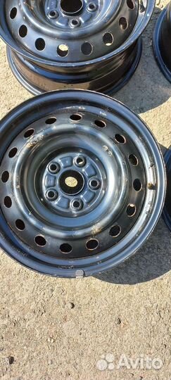 Оригинальные штампованные диски тойота королла