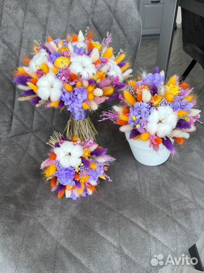 Букет из сухоцветов