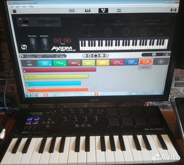 Midi клавиатура M-audio AIR axiom 32