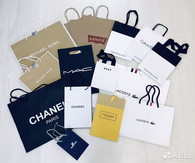 Брендовые пакеты оригинал