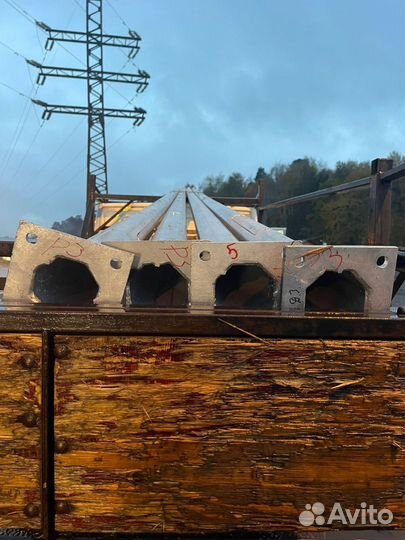 Столб освещения огк-6 оцинкованный