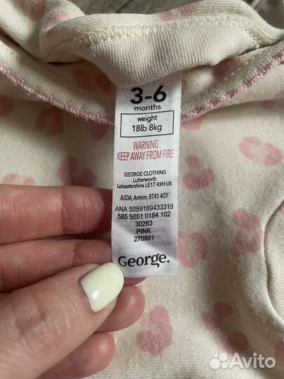 Фирменная одежда на девочку 62-68