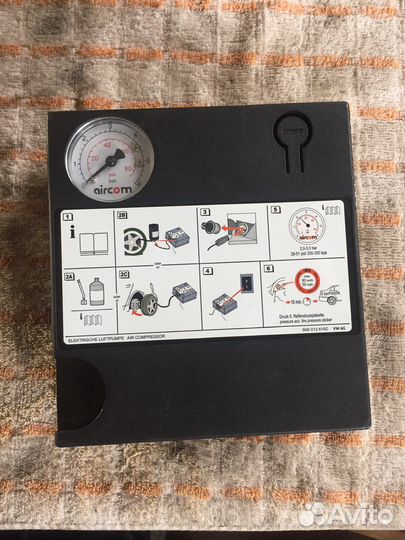 Компрессор подкачки шин Porsche Panamera