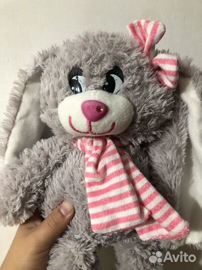 Мягкая игрушка заяц