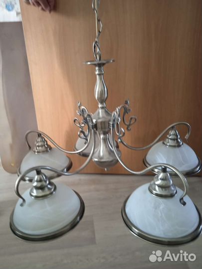 Люстра потолочная бу