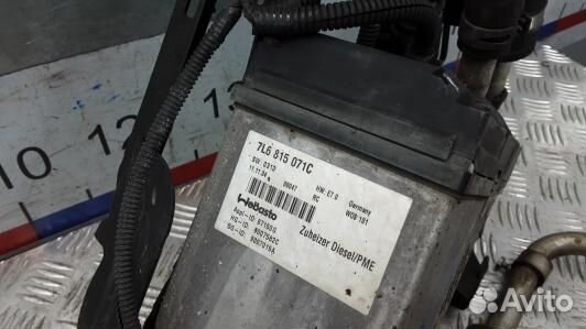 Автономный отопитель (вебасто) volkswagen touareg