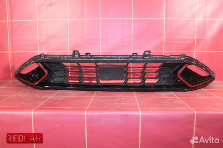 Решетка бампера перед нижняя Kia Cerato 4 (21)
