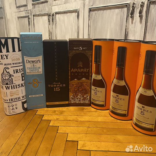 Бутылки из под виски,коняка