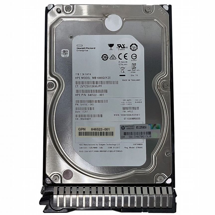 [MB1000GVYZE] Жесткий Диск Hp 1tb Sata3 3,5" Hdd Mb1000gvyze
