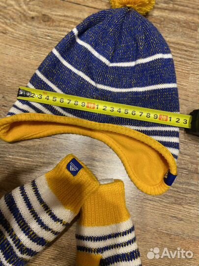 Шапка+варежки
