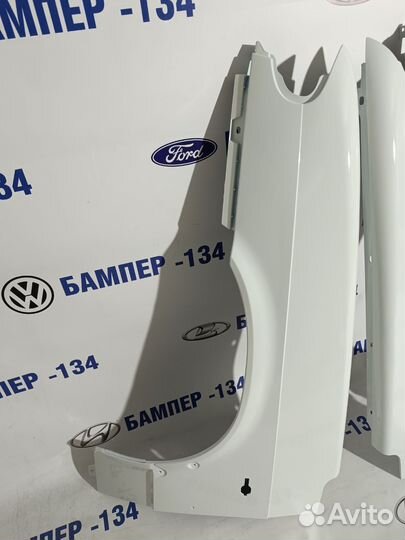 Крыло пластик 2113,2114,2115 в цвет белый