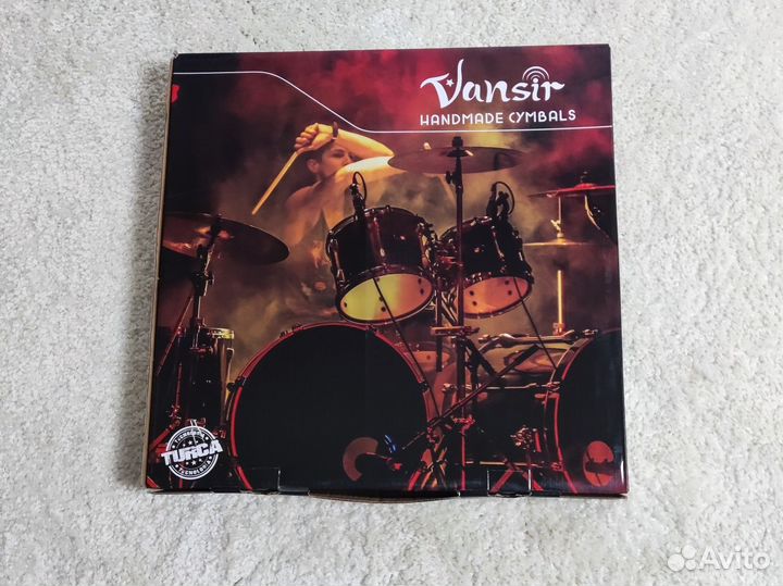 Комлект тарелок для барабанов Vansir + чехол