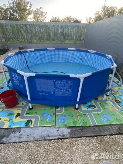 Каркасный бассейн бу