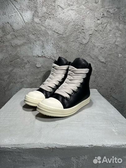 Кеды Rick Owens Jumbo Padded High Sneakers