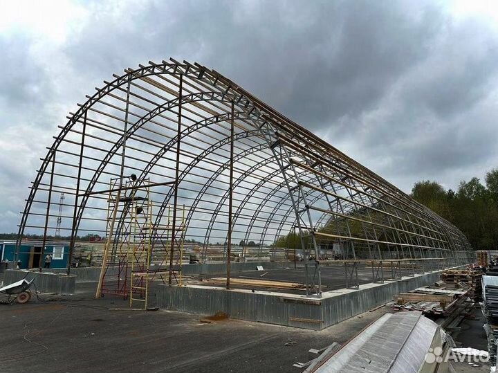 Фермы металлические для ангара 15м15000 мм