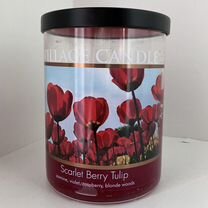 Свеча Village candle Scarlet Berry Tulip