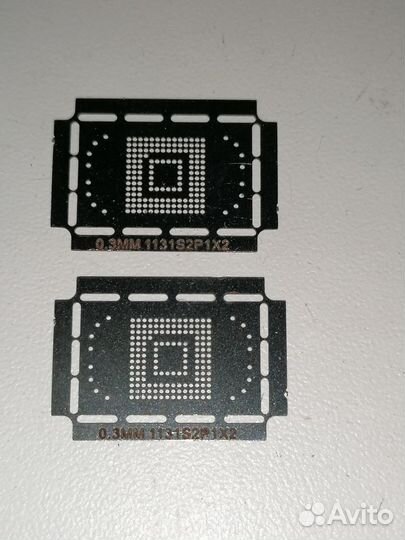 Трафареты BGA по размеру чипа