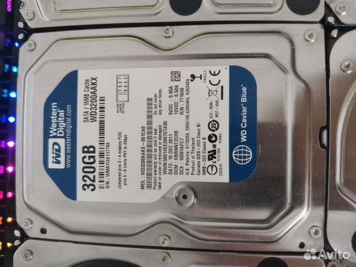 Жесткий диск HDD