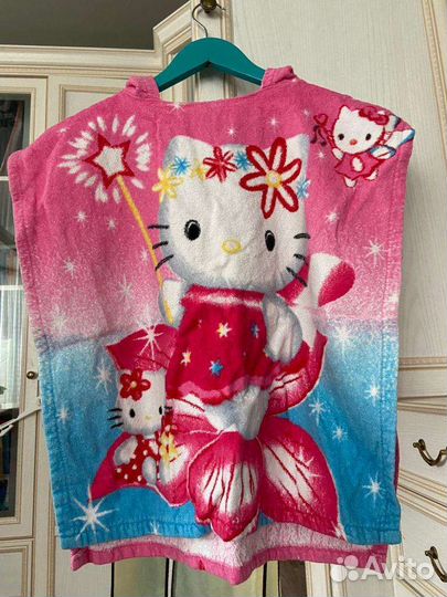 Детское полотенце с капюшоном +плед