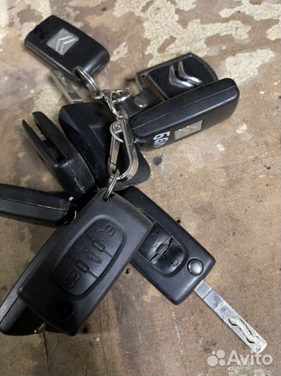 Ключ на citroen c4