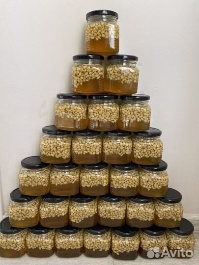 Мед с кедровым орехом