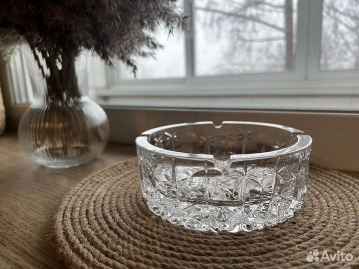 Конфетница хрусталь СССР