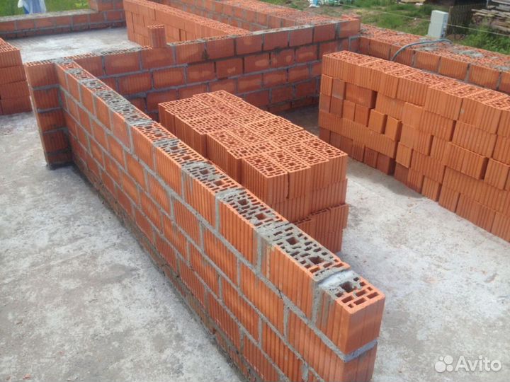 Керамический кирпич, керамоблок с доставкой